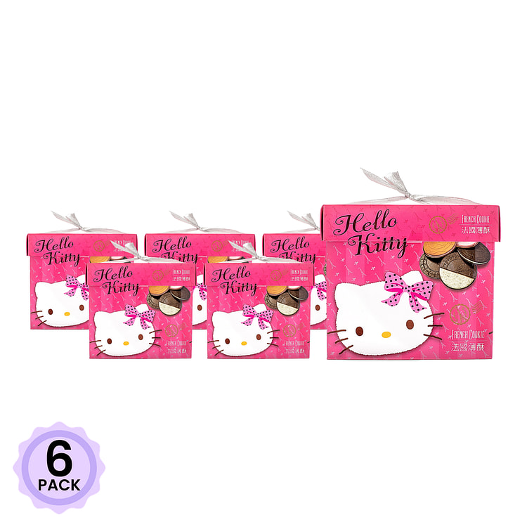 盛香珍 Hello Kitty 法国薄酥礼盒 450 克*6 包