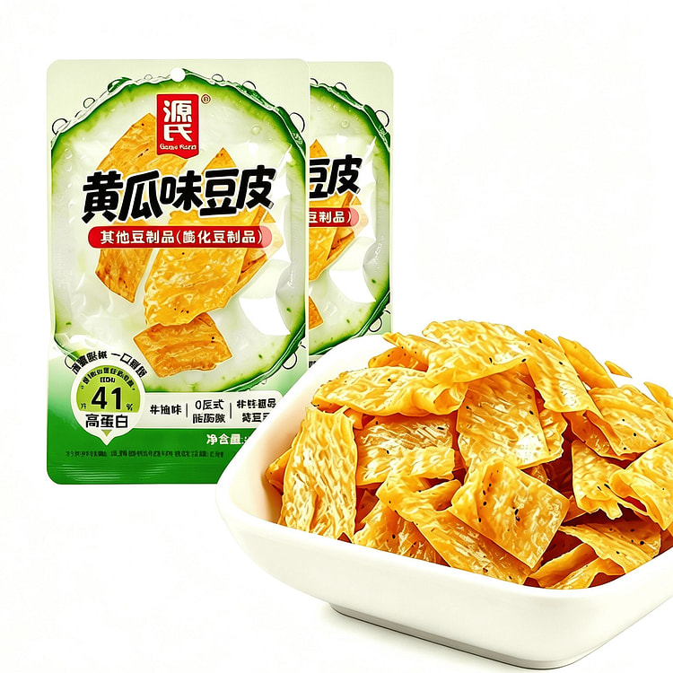 Spicy Strips Cucumber Flavor Tofu Skin 100g 100 g