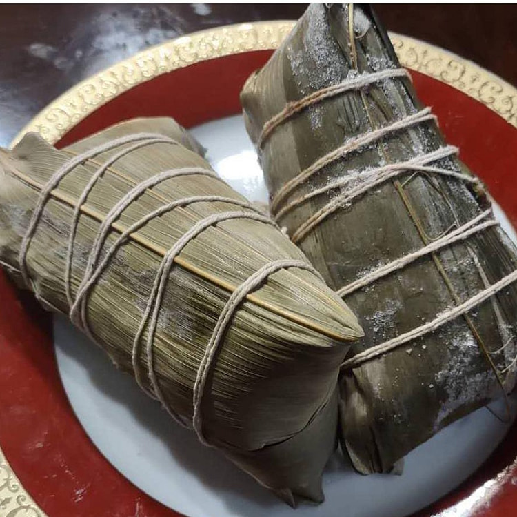 手工现包大肉粽 2个