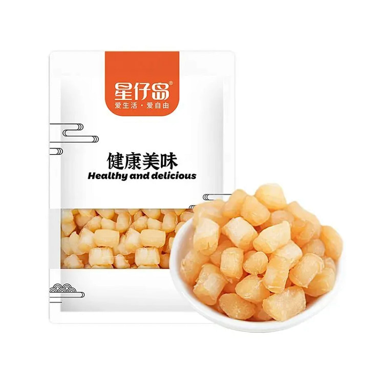 星仔岛甄选干贝干货新货瑶柱干扇贝柱元贝80g*1袋 80 克