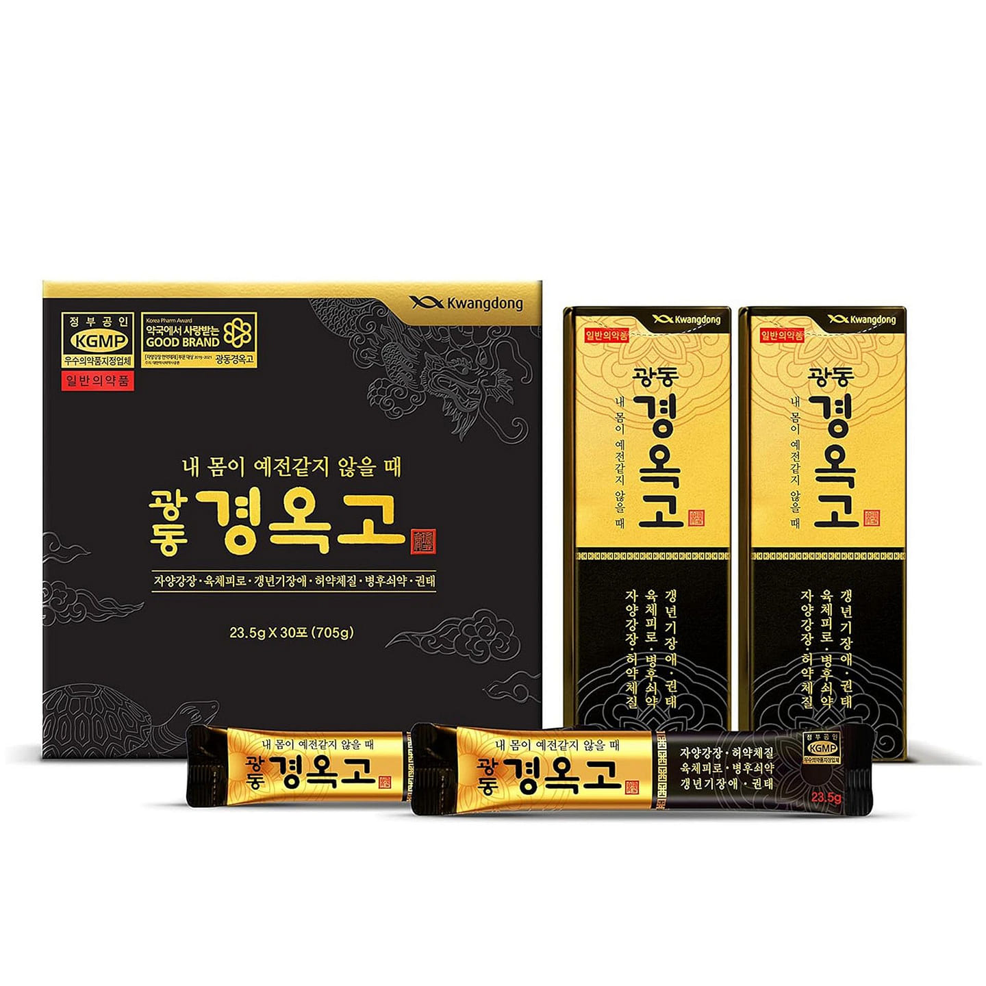 Kwangdong Kyung Ok Ko Premium Korean Herbal Supplement 30 Packs 1 each