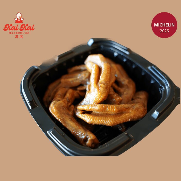 Braised Duck Feet 8pc 1 each
