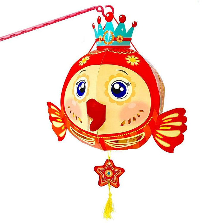 创意灯笼快乐鱼游戏和电影奖励