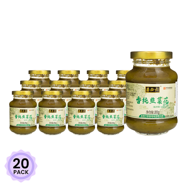 六必居 香纯韭菜花 200 克*20 包