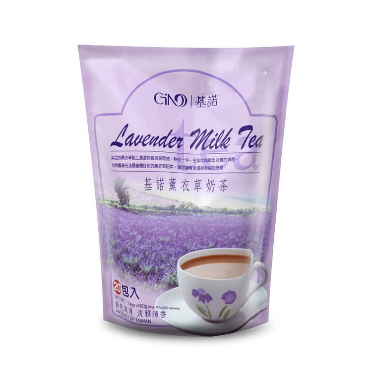Gino 薰衣草奶茶 400克