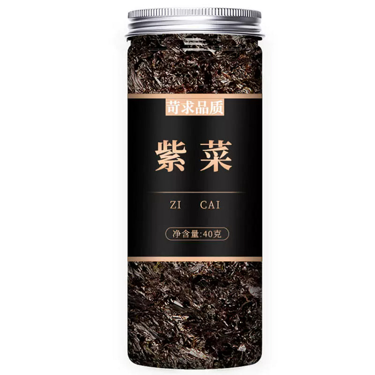 脱水蔬菜干菜方便即食紫菜40g*1罐