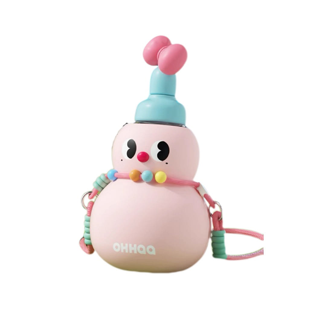 Gourd-Shaped Water Jug Big Capacity – Pink 1 Pc 720 ml