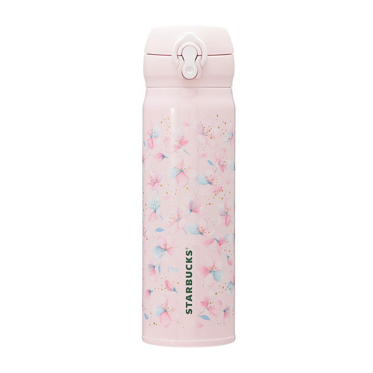 星巴克 膳魔师 樱花节限定 保温杯 0.5L