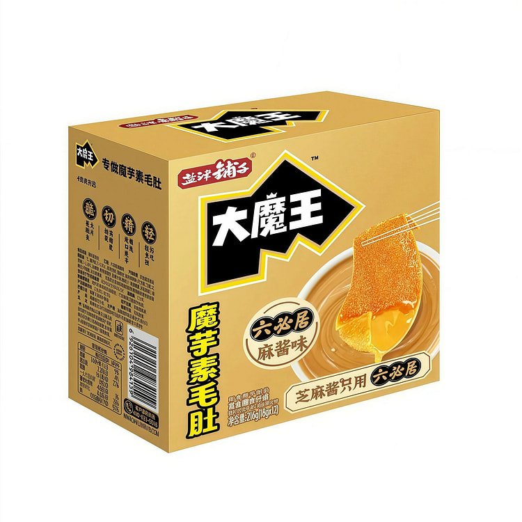 盐津铺子大魔王麻酱素毛肚六必居