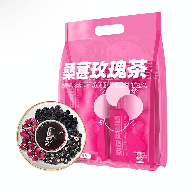 广药白云山 桑葚玫瑰茶 6g*15包 90 克