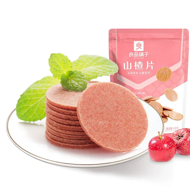 良品铺子山楂片100g山楂棒果脯零食 100 克