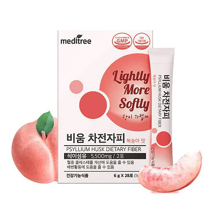 Meditree 洋车前子壳膳食纤维（粉色） 6 克