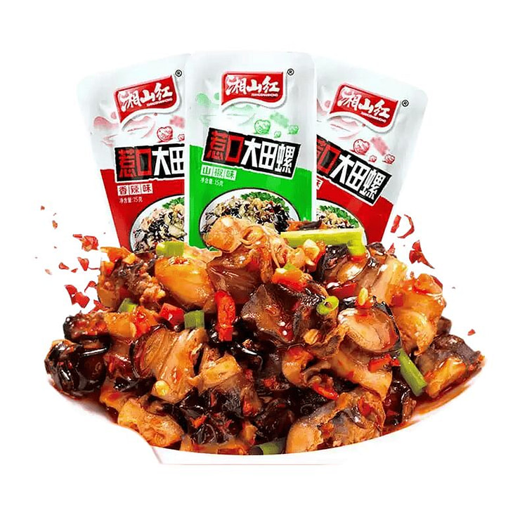 Xiangshan Red Snail Meat 15g Spicy Flavour 10 Smal 150 g