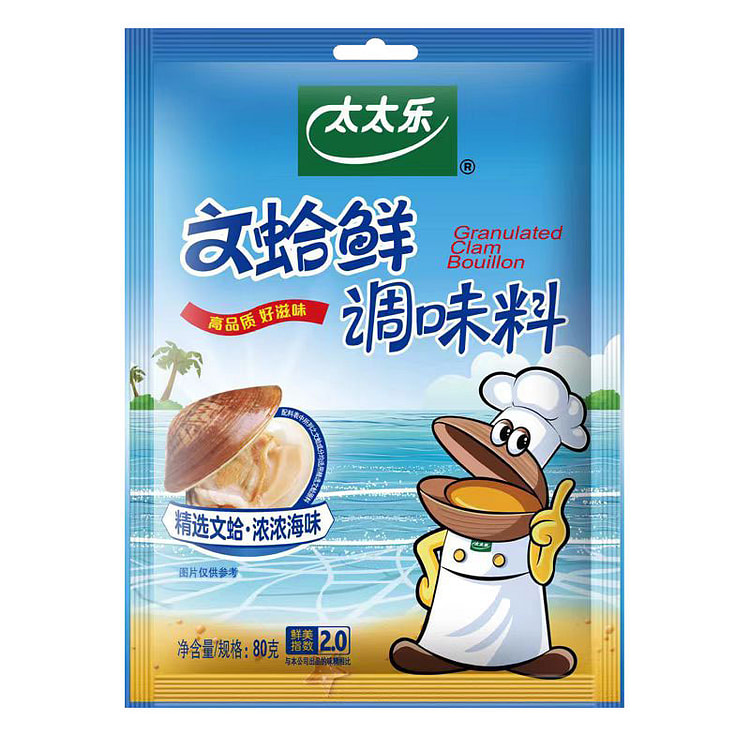 太太乐 文蛤精鲜海鲜风味调味品80g*1袋