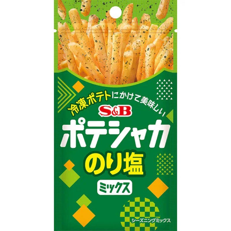 S&B Poteshaka Nori Salt French Fry Seasoning 9g 1 each