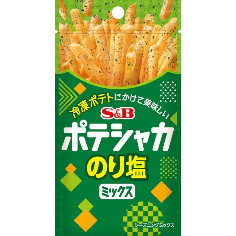 S&B Poteshaka Nori Salt French Fry Seasoning 9g 1 each
