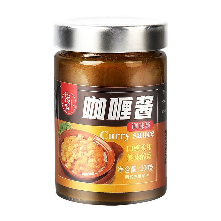 Home-style curry sauce for curry beef, fish balls, 200 g
