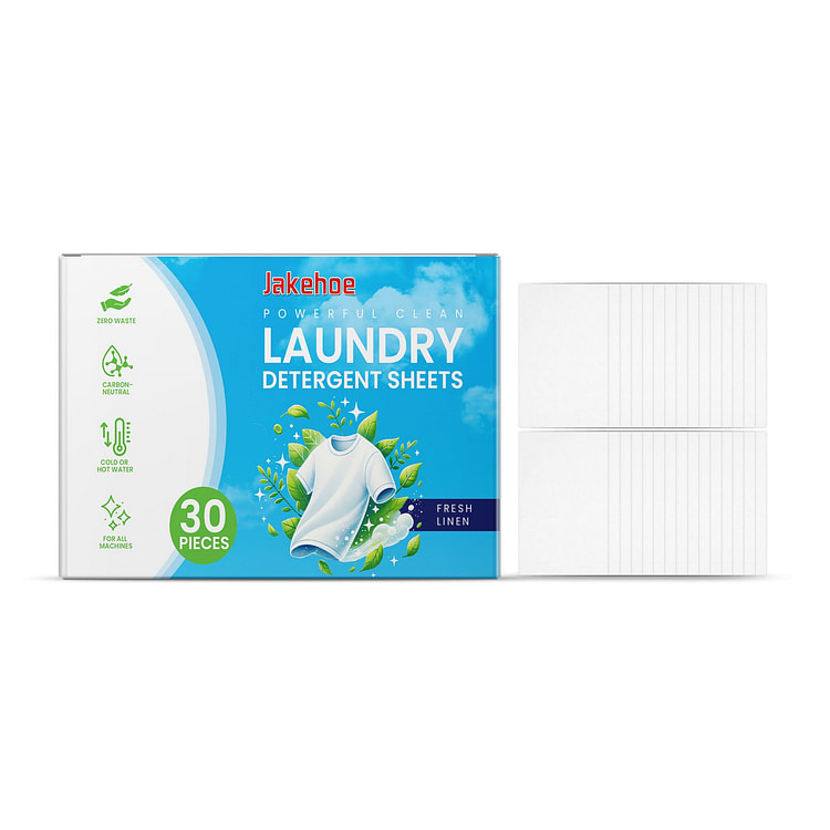 Jakehoe Laundry Washing Tablets 30 Tablets*1 Box