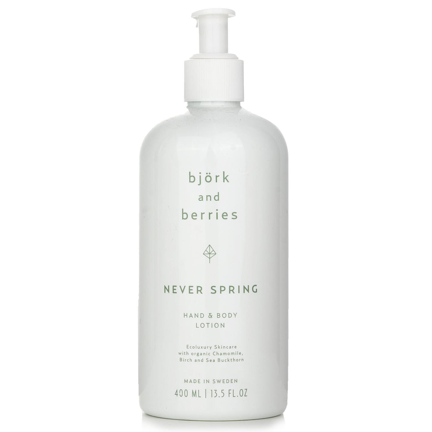Bjork & Berries Never Spring Hand and Body Lotion 400 ml