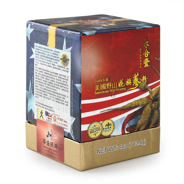 American Wild Ginseng Powder 4oz/bottle 1 each