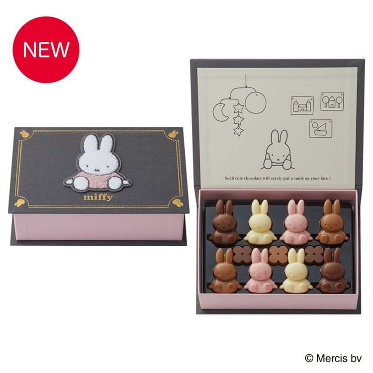 Morozoff Valentine Day Miffy Chocolate 11pcs 1 box
