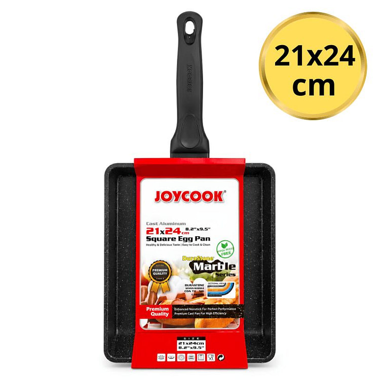 [Joycook] 方形煎蛋锅 - 21x24厘米 1 份