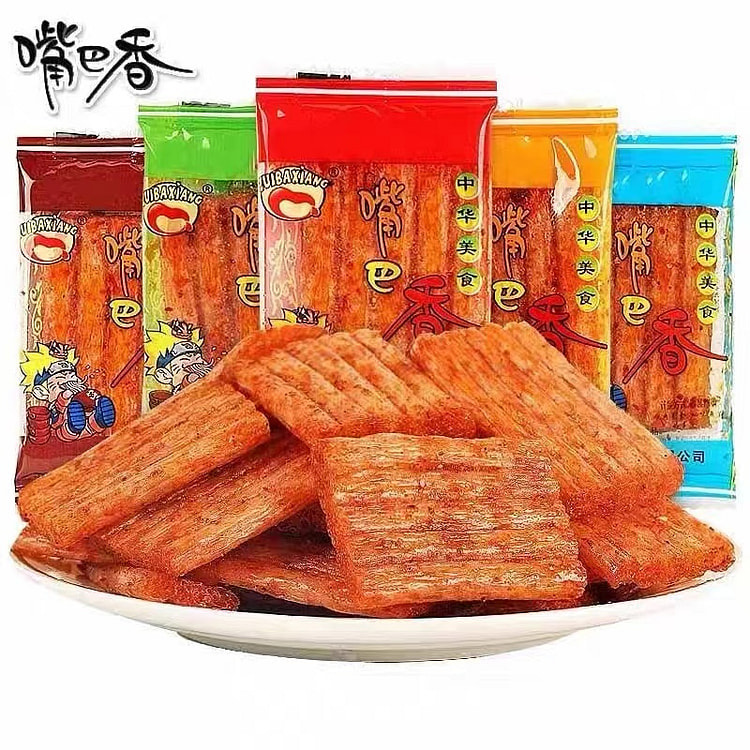 嘴巴香小辣条怀旧小吃经典零食 5g*10袋装
