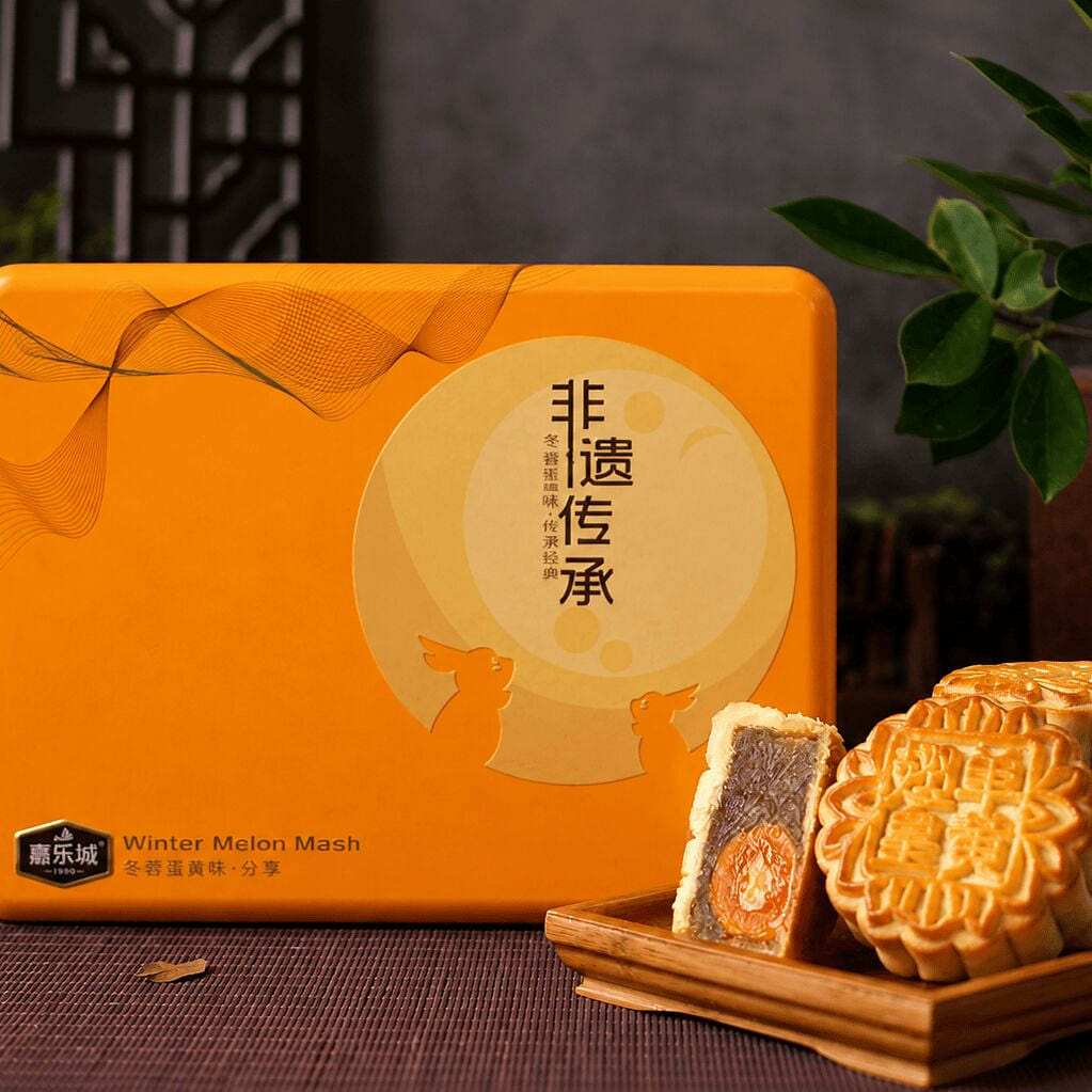 Flaky pastry mooncake egg yolk winter melon 33.99 box