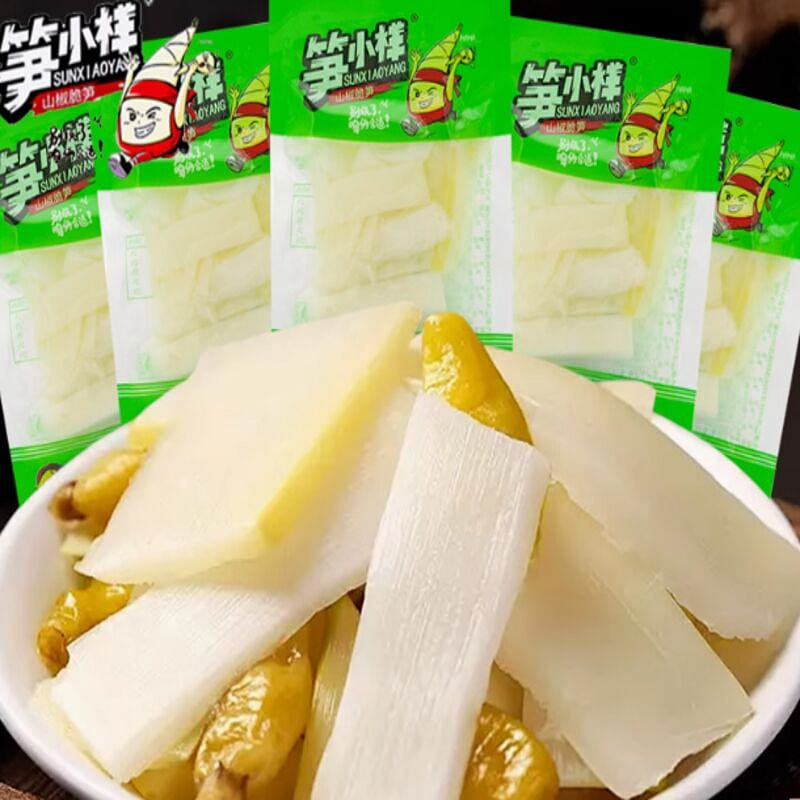 Sun Xiaoyang Spicy Pickled Bamboo Shoots 10g 10 count