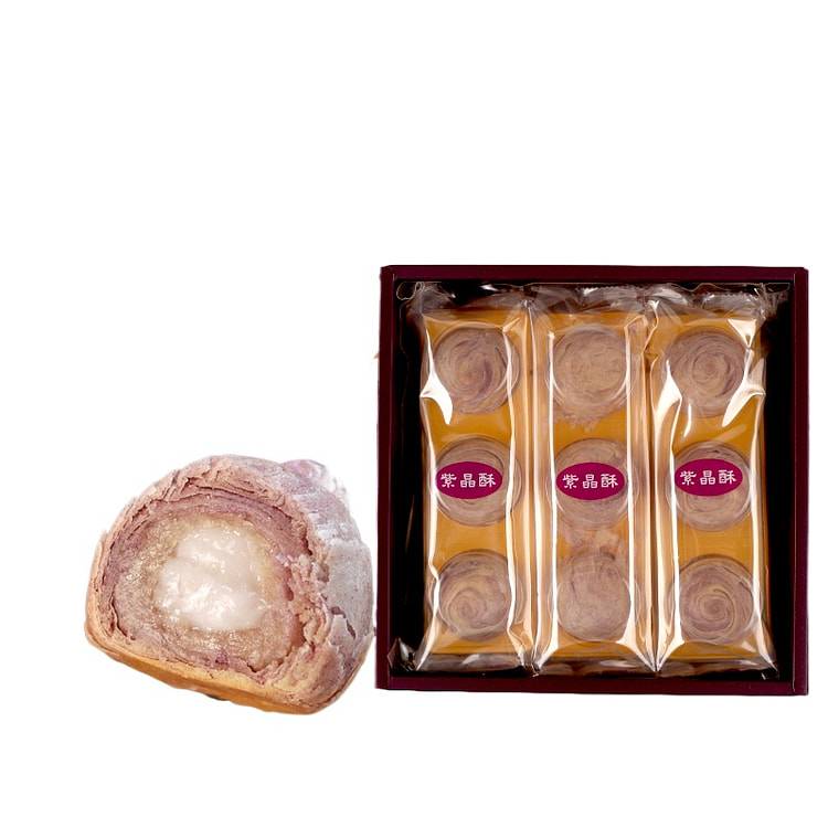 Dangtai Taiwan specialty pastry Dajia taro amethyst pastry 450g * 1 box