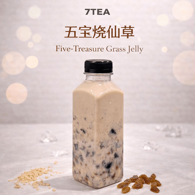 Five-Treasure Grass Jelly 16oz 1 bottle