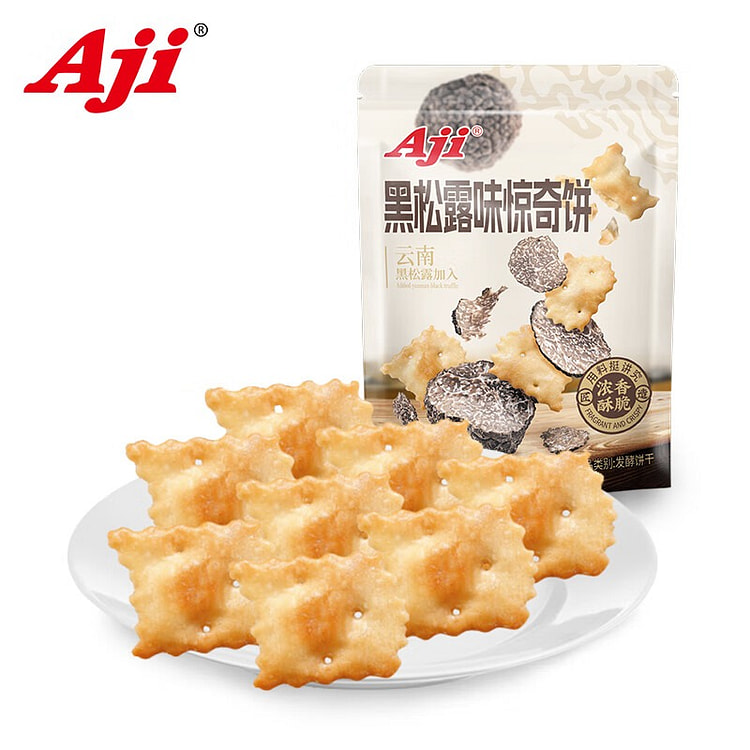 Aji 惊奇脆片饼干（黑松露口味） 200 克