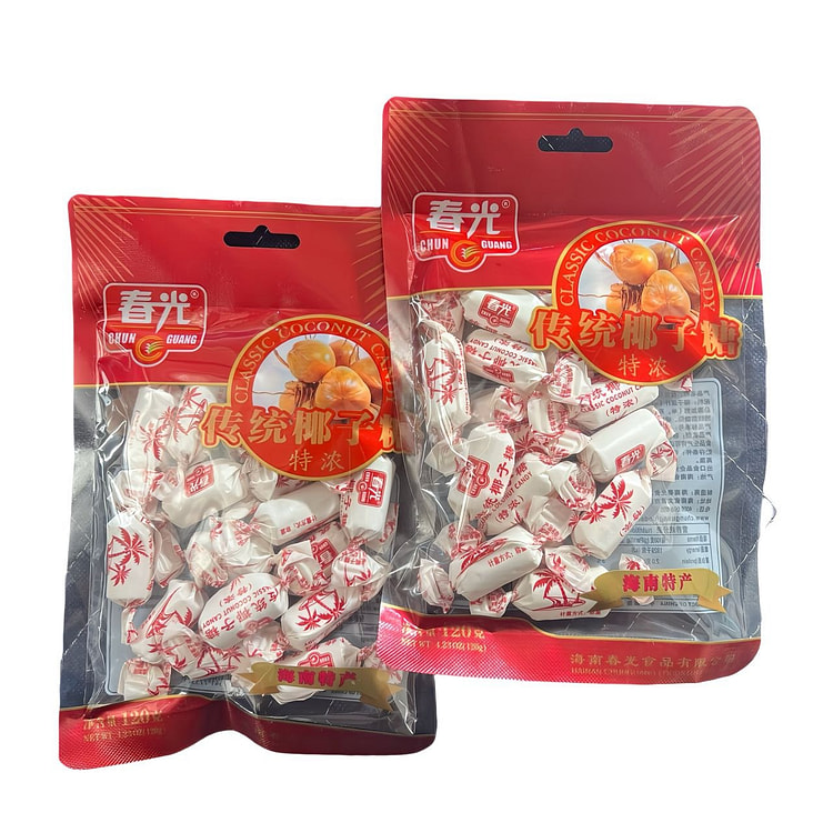 春光传统椰子糖120g