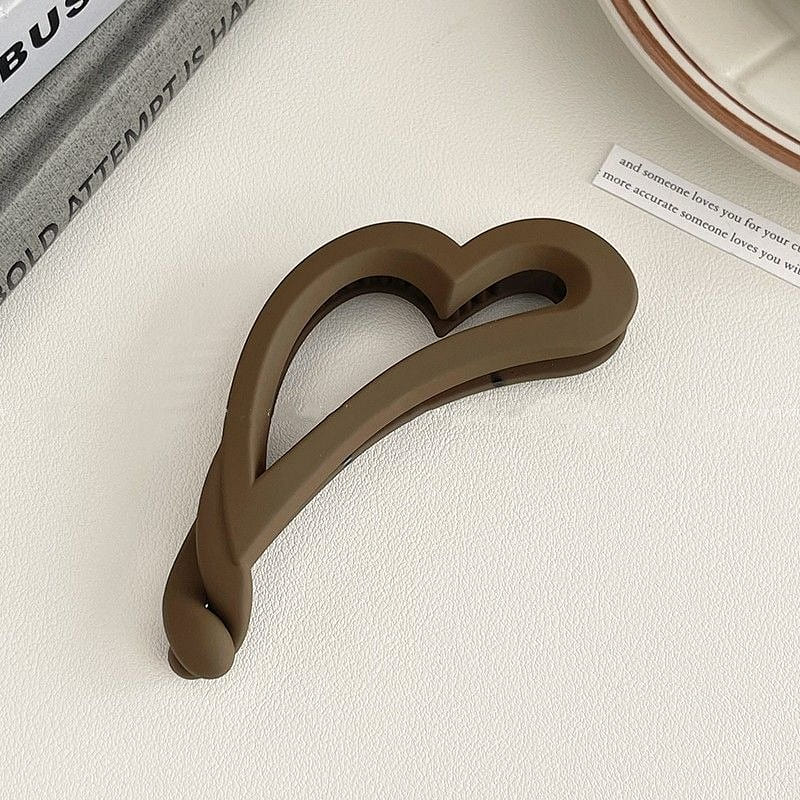 High ponytail banana clip medium-sized hair clip 1 count