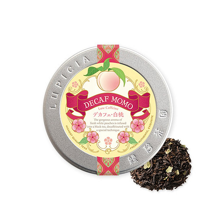 LUPICIA 低咖啡因 白桃红茶 50g/