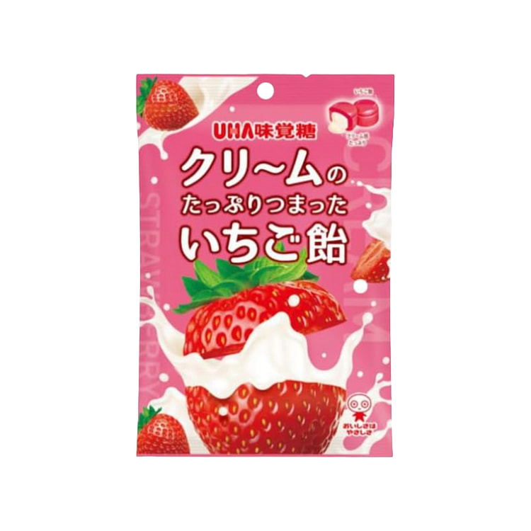 Youha Thick Cream Strawberry Hard Candy 45g