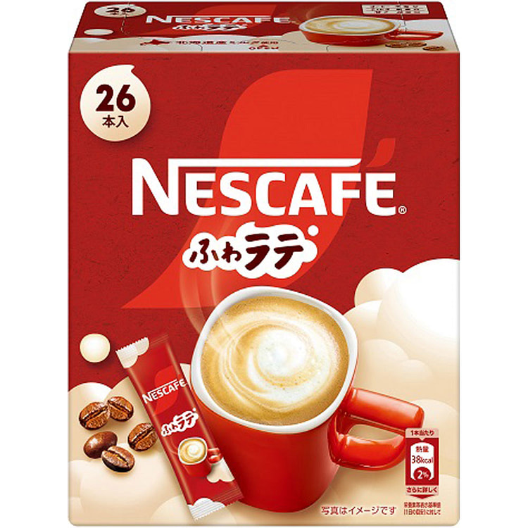 雀巢Nescafe Fuwa原味拿铁咖啡棒 26枚 26 个
