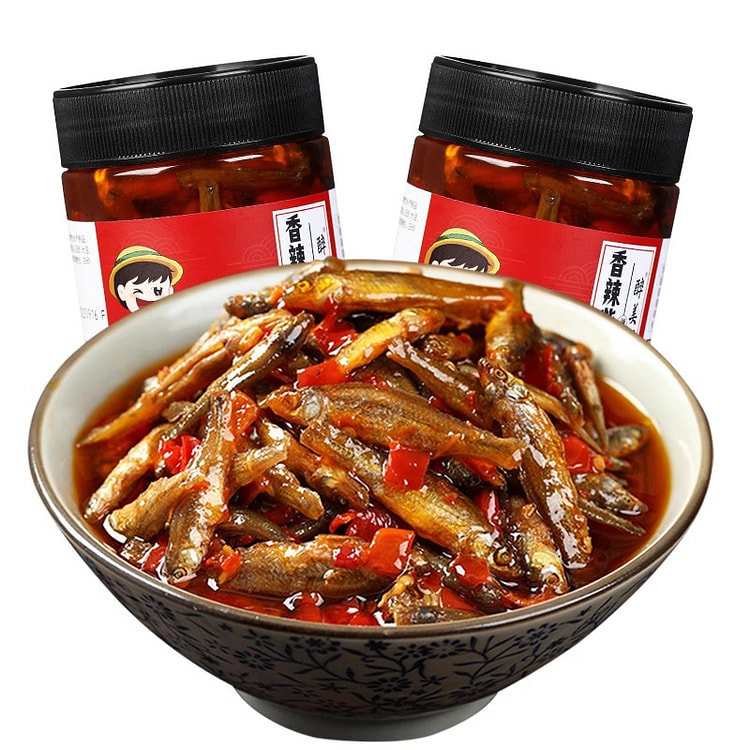 香辣柴火鱼下饭菜280g*1罐