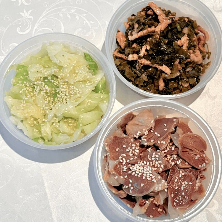 Appetizer Combo2(Sliced Pork,Chicken Gizzard,Salad 1 each