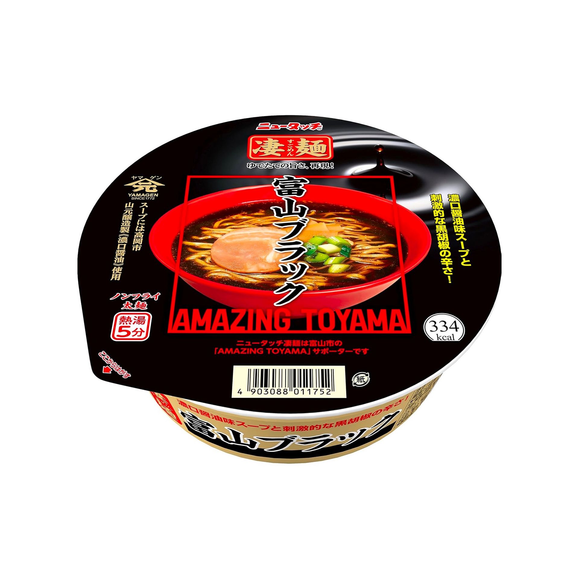 拉面 黑酱油辣味山芋面 119g 1 份
