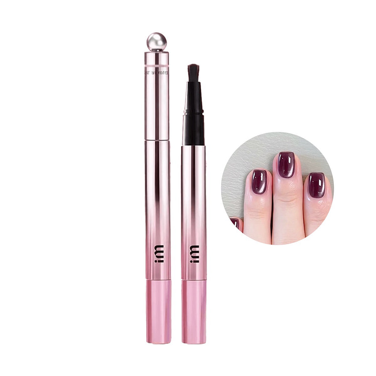 Mr.wish nail care cat eye pen #Plum Purple Jam 1 each