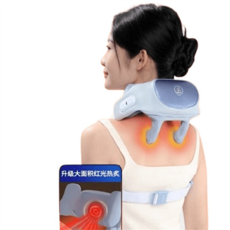 妙界 R3至尊肩颈按摩仪斜方肌颈椎至尊甘泉蓝 1个 1 份