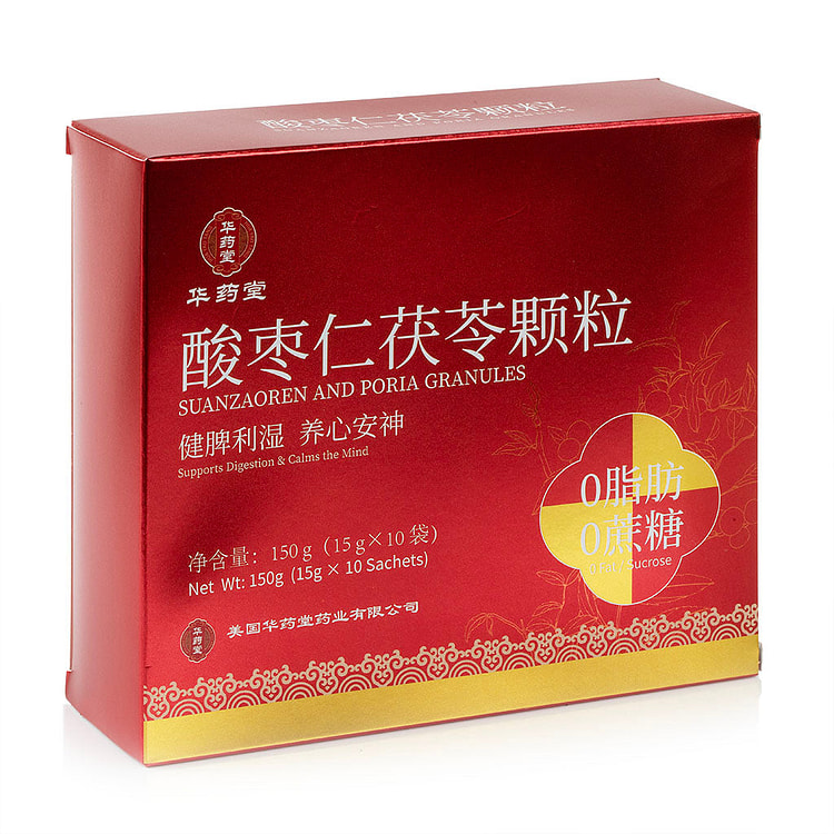 华药堂 酸枣仁茯苓颗粒 15g*10袋 1 份