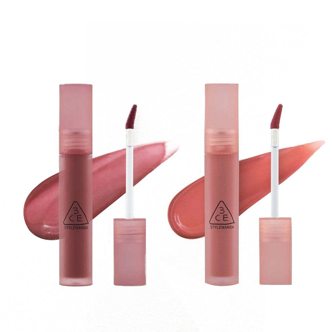 3CE BLUR Water Tint Matte Lip Gloss 2 Set 2 each