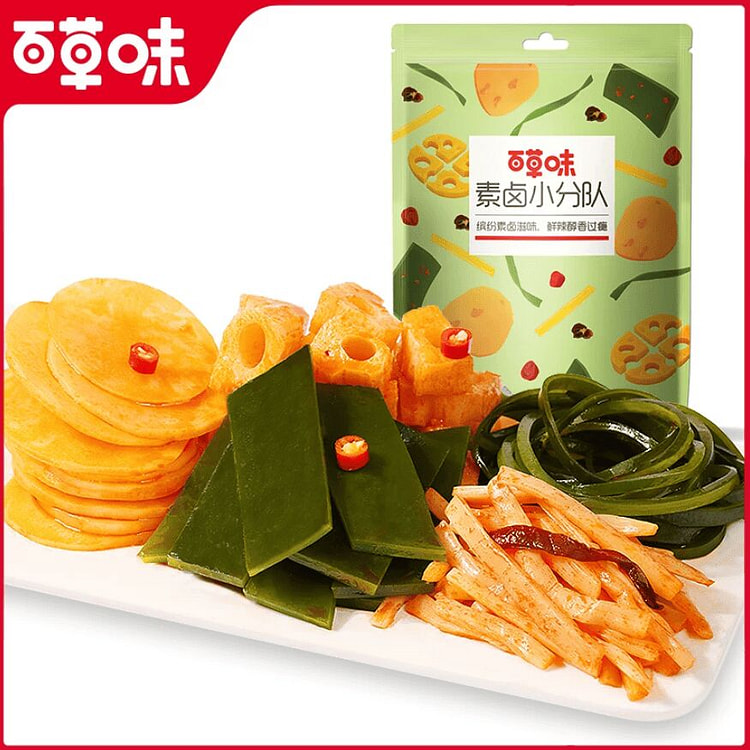 百草味素卤小分队510g麻辣味卤味零食 510 克
