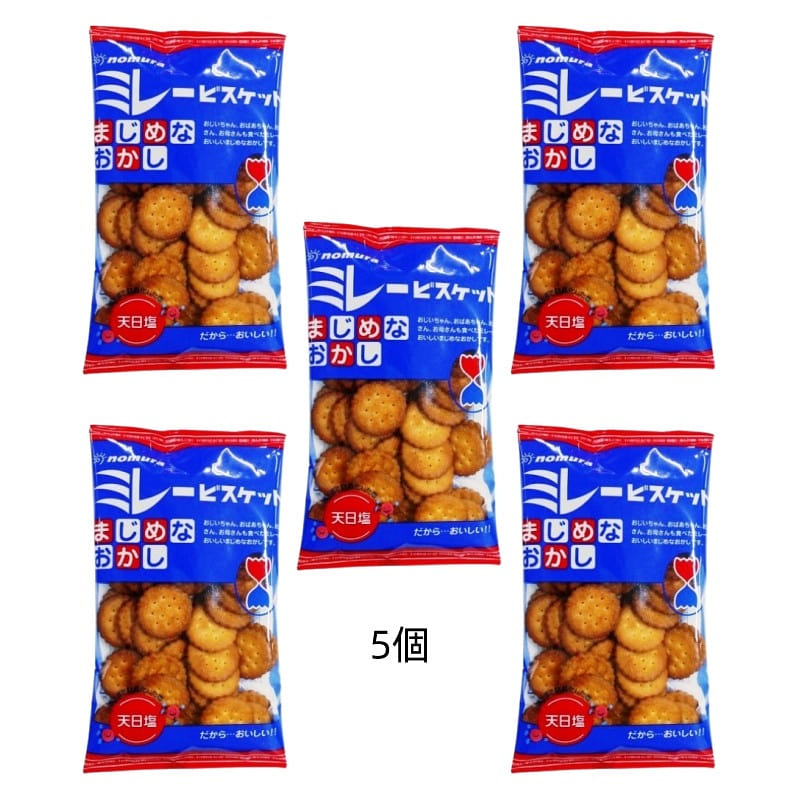NOMURA Serious Millet Biscuit 120g*5 1 each
