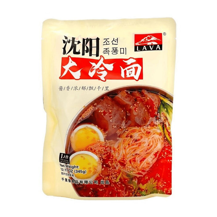 千里香 沈阳大冷面345g 1 包