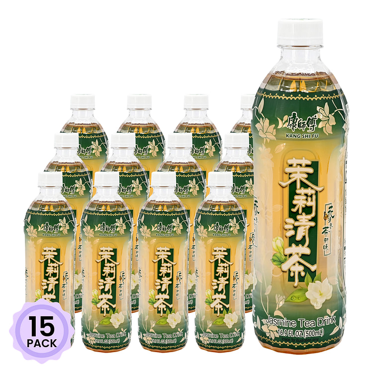 Master Kong Jasmine Green Tea, Less Sugar 500 ml*15 pack