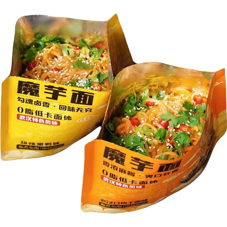 黑鸭口味魔芋面200克*袋 200 克