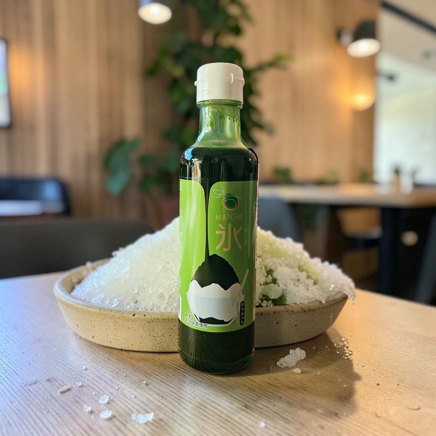 Japanese Kakigori Shaved Ice Syrup – Matcha 200 ml